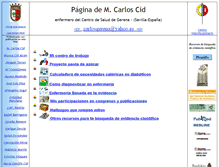 Tablet Screenshot of carlosgerena.es
